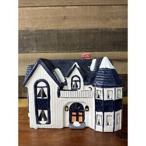 Yuletide Snow Hamlet Sunshine Cottage 1988 Christmas Village